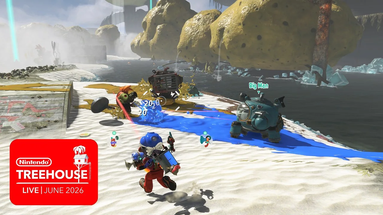 Official Nintendo Treehouse gameplay demonstration of an early Splatoon Raiders raid